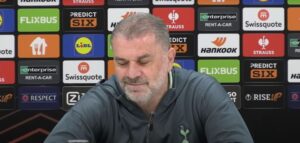 Read more about the article ‘What sort of question is that?’ – Tottenham Hotspur boss Ange Postecoglou bites back at reporter in spiky exchange