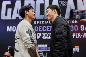 Read more about the article Ryan Garcia and Oscar De La Hoya sued for ‘sabotaging’ fight with Manny Pacquiao’s former rival