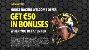 Read more about the article Cheltenham Festival betting offer: €50 free bets, tips and predictions on talkSPORT BET Ireland