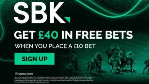 Read more about the article Cheltenham Festival 2025 offer: Bet £10 get £40 in free bets on SBK