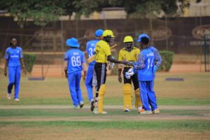 Read more about the article Baby Cricket Cranes fight back aganist Tanzania on Day 2 of U-19 Easter Series