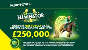 Read more about the article Cheltenham Festival 2025: Win up to £250,000 daily with Paddy Power’s new free-to-play game Eliminator!