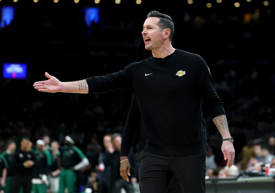 You are currently viewing ‘Learn how to coach’ – JJ Redick rips Lakers but fans want rookie leader to help Luka Doncic after humbling loss without LeBron