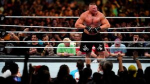 Read more about the article ‘Makes me look stupid’ – WWE star got six-figure pay rise for taking one brutal Brock Lesnar move