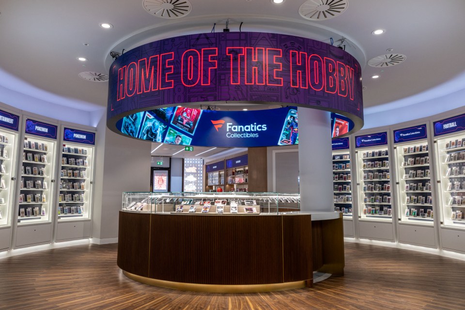 You are currently viewing Fanatics store is a ‘game changer’ as $10.8billion hobby hits London’s Regent Street
