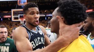 Read more about the article ‘You’re an idiot too’ – Shaq and Charles Barkley go at it over Giannis’ heated altercation with Tyrese Haliburton’s dad