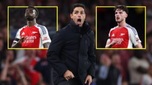 Read more about the article ‘Might be the difference’ – Wayne Rooney takes aim at ‘subdued’ Arsenal fans after PSG defeat