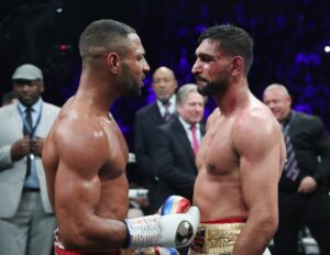 Read more about the article Amir Khan considering boxing return after serious offer from 46-year-old Manny Pacquiao