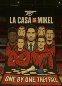Read more about the article Arsenal fans spent £12,000 on tifo for PSG game before club ‘denied request’