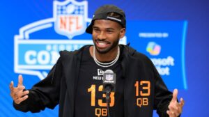 Read more about the article ‘Worst in history’ – Dave Portnoy goes on heated Shedeur Sanders rant over draft that saw dad Deion ‘fired’