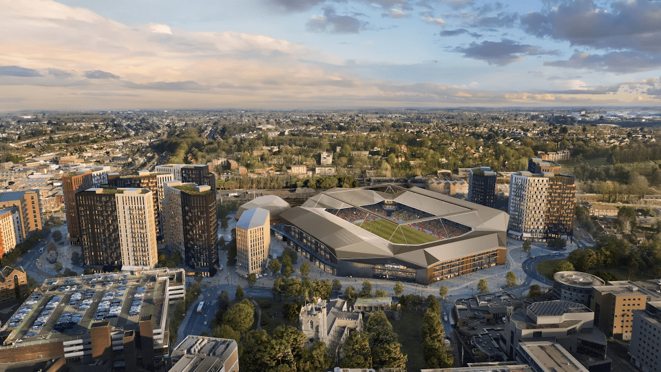 You are currently viewing EFL club begin work on new 25,000-capacity home to leave iconic stadium
