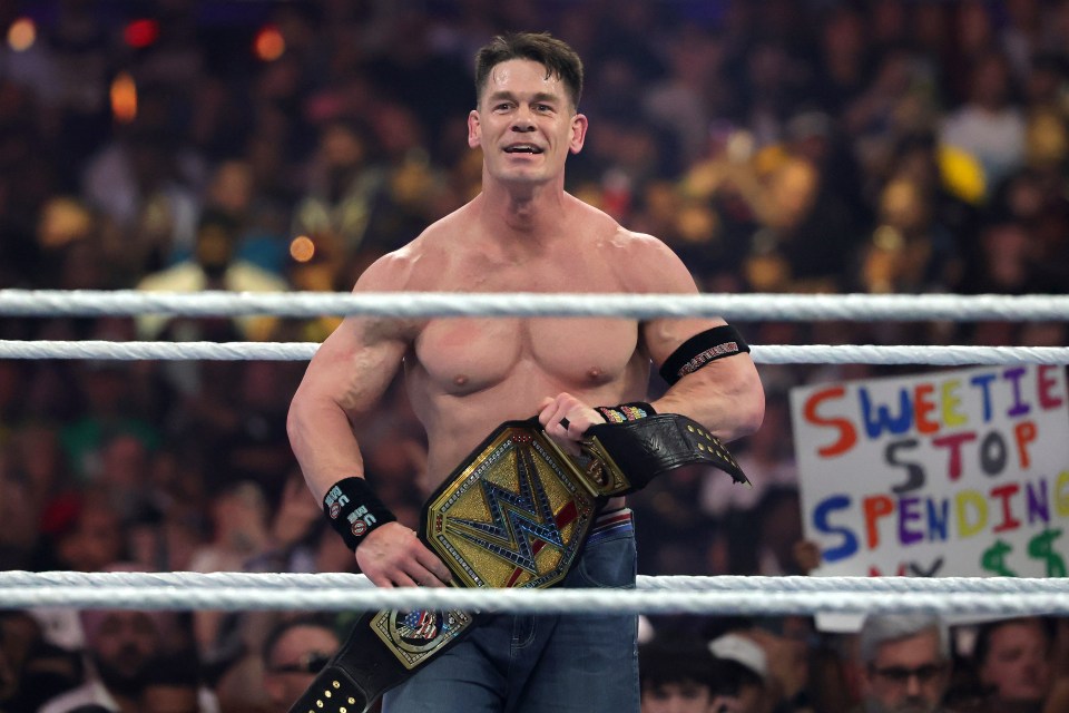 You are currently viewing ‘Masterful heel work’ – John Cena cooks reporters in two-minute press conference after winning 17th title