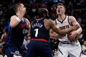 Read more about the article ‘Impose your will’ – Shaq shares Game 7 advice as Nuggets and Warriors blow 3-1 leads to set up NBA deciders
