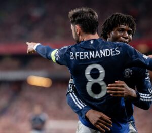 Read more about the article Why Man United captain Bruno Fernandes’ name is deliberately mispronounced in Europa League final