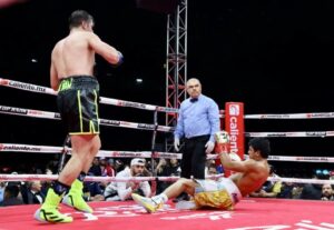 Read more about the article Canelo Alvarez’s former foe fails drug test after avenging upset of the year as rival demands action