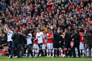 Read more about the article Mikel Arteta was caught up in Arsenal’s most painful Premier League guard of honour