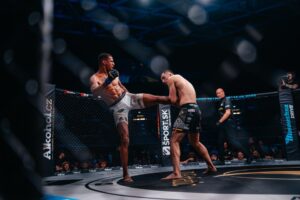 Read more about the article Irish MMA star leaves opponent on stretcher and hospitalised after wild comeback KO win that silences home crowd