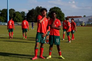 Read more about the article Cristiano Ronaldo Jr does iconic celebration after scoring first international goal