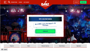 Read more about the article Barz casino review – Get 150% up to €500 + 50 free spins!