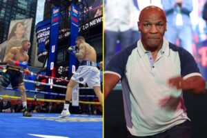 Read more about the article ‘Shutout’ – Mike Tyson left in awe as Teofimo Lopez dismantles Arnold Barboza Jr