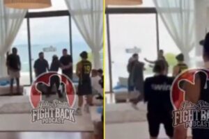 Read more about the article Nate Diaz exits reality TV show after chaotic mass brawl breaks out on set