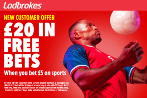 Read more about the article Southampton v Manchester City betting offer: Bet £5 and get £20 in free bets with Ladbrokes