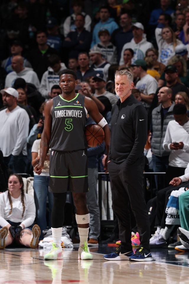You are currently viewing Steve Kerr doubted Anthony Edwards’ work ethic — Now Ant’s out to bury him and the Warriors