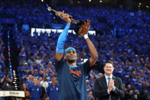 Read more about the article ‘Dynasty activated’ – Fans stunned after being reminded Thunder are adding forgotten 6ft 6in point guard next season