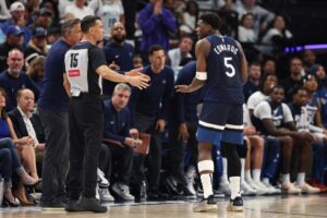Read more about the article ‘Married with kids’ – Kendrick Perkins makes salacious claim on why Anthony Edwards can’t be the face of the NBA