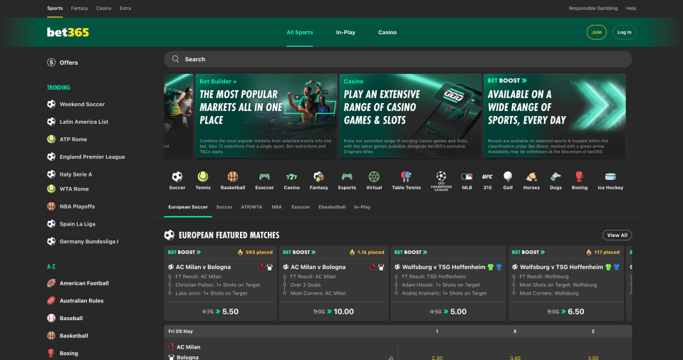 Read more about the article bet365 sportsbook review 💥Bet £10 and get £30 in free bets!