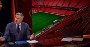 Read more about the article ‘You can guess where he is’ – Jamie Carragher has host in stitches as Micah Richards vanishes from CBS coverage