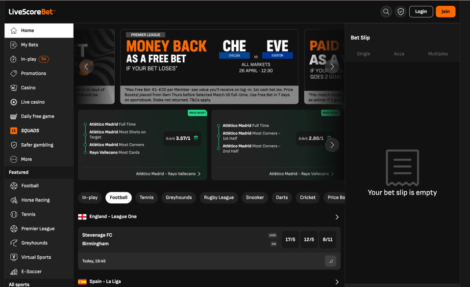 You are currently viewing LiveScore Bet sportsbook review 🎖️Bet €10 to get €50 free bets!