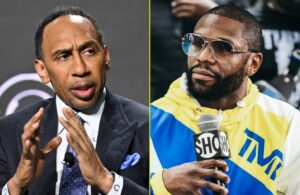 Read more about the article Floyd Mayweather lashes back at Stephen A Smith’s claim he is bankrupt: ‘Smearing my name’