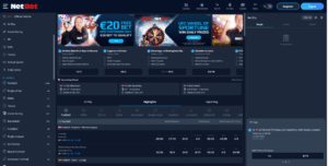 Read more about the article NetBet sportsbook review – €20 free bet on +40 sports!