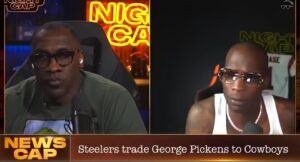Read more about the article Ochocinco scolds Pittsburgh Steelers for George Pickens trade before audacious Dallas Cowboys prediction stuns Shannon Sharpe