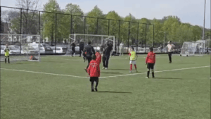 Read more about the article ‘Cowardly act’ – Netherlands star’s dad knocked out at youth team match in shock footage