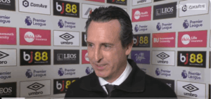 Read more about the article Aston Villa boss Unai Emery baffles reporter by repeating himself in bizarre pre-match interview