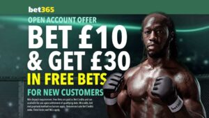 Read more about the article UFC 315 odds, boosts & betting offer on bet365: Get £30 free bets