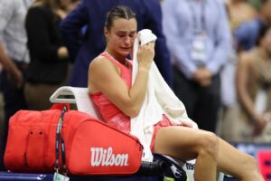 Read more about the article Coco Gauff left Aryna Sabalenka in tears before breaking her own crying rule as pair renew rivalry at Madrid Open