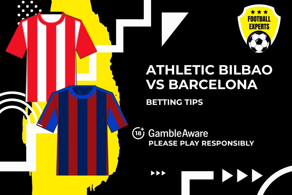 You are currently viewing Athletic Bilbao vs Barcelona predictions, odds and betting tips