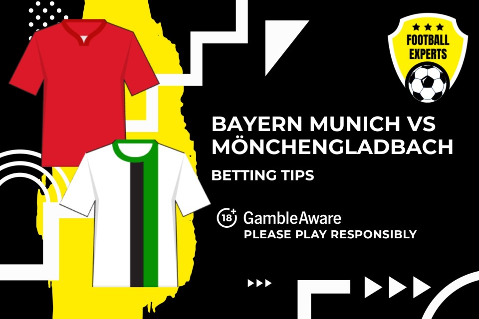 You are currently viewing Bayern Munich vs Borussia Monchengladbach predictions, odds and betting tips