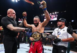Read more about the article ‘I’m the best boxer’ – Belal Muhammad sends Canelo Alvarez threat to Jack Della Maddalena ahead of UFC 315