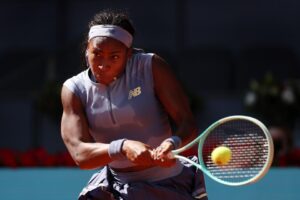 Read more about the article ‘Aggressive’ Coco Gauff banishes unwanted Iga Swiatek record with brutal Madrid Open destruction
