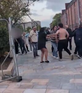 Read more about the article EFL captain appears to be involved in street brawl after ‘pub row’ as club release statement