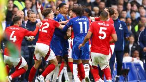 Read more about the article Slapped – Chelsea and Nottingham Forest players brawled when manager was wiped out in Champions League race