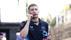 Read more about the article Rookie driver dumped hours after team principal’s resignation in F1 chaos