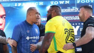 Read more about the article ‘Let’s clear it up’ – Jarrell Miller breaks silence on Fabio Wardley fight withdrawal