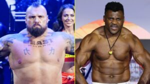 Read more about the article Eddie Hall makes shock Francis Ngannou fight U-turn in X-rated comment