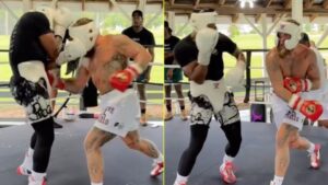 Read more about the article Jake Paul divides fans with new sparring footage before huge fight: ‘Better than this’