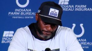 Read more about the article NFL legend Reggie Wayne brought to tears reflecting on the death of beloved Colts owner